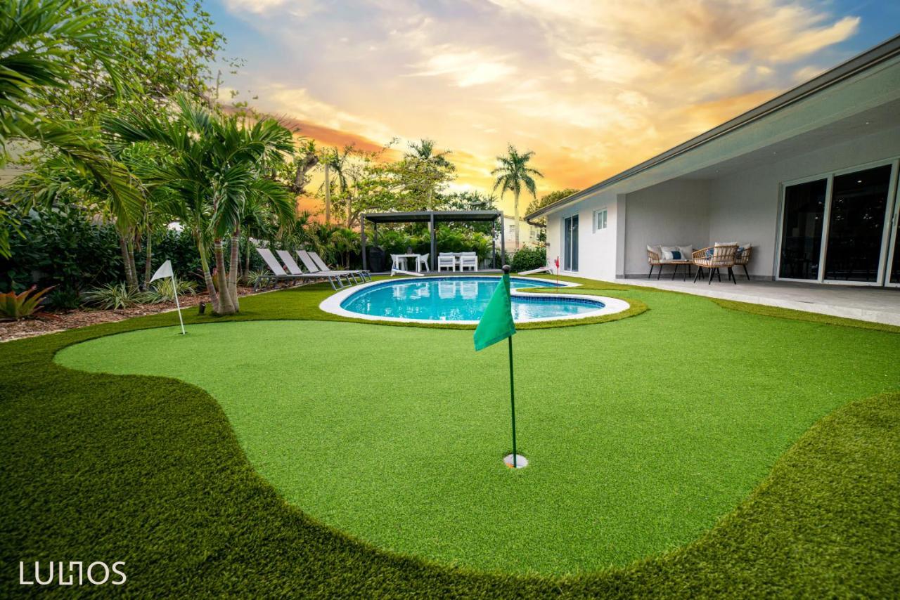 Villa Luxe Escape Heated Pool, Bbq Court, Games & More L05 Miami Exterior foto